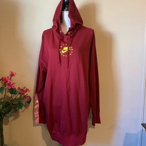 Nike hoodie dress new size M
